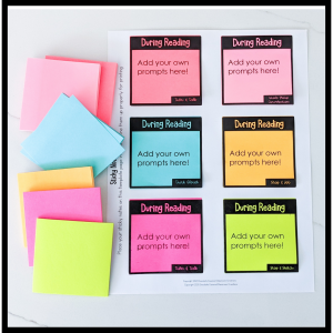 easily print on sticky notes