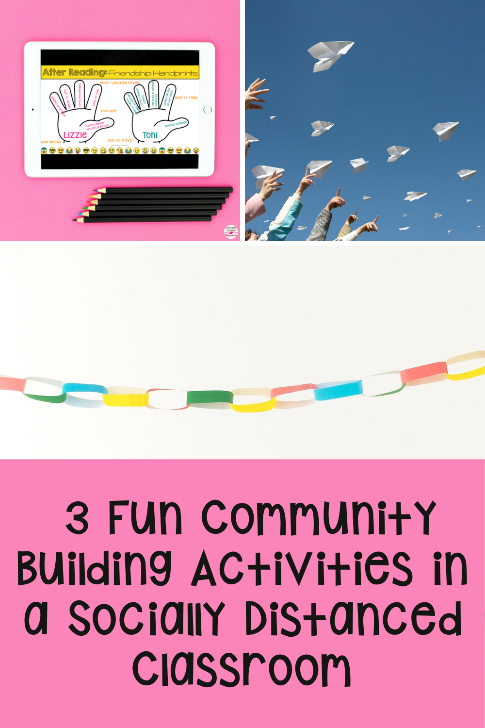 3 Fun Community Building Back to School Activities in a Socially Distanced Classroom