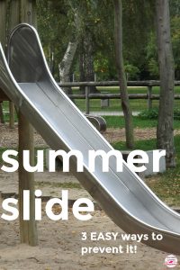 avoid the summer slide with these 3 easy tips! perfect for alberta teachers