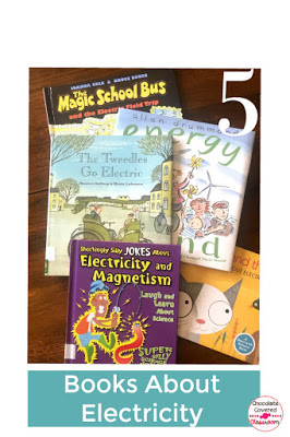 5 picture books about electricity - perfect for your upper elementary science unit a free blog post