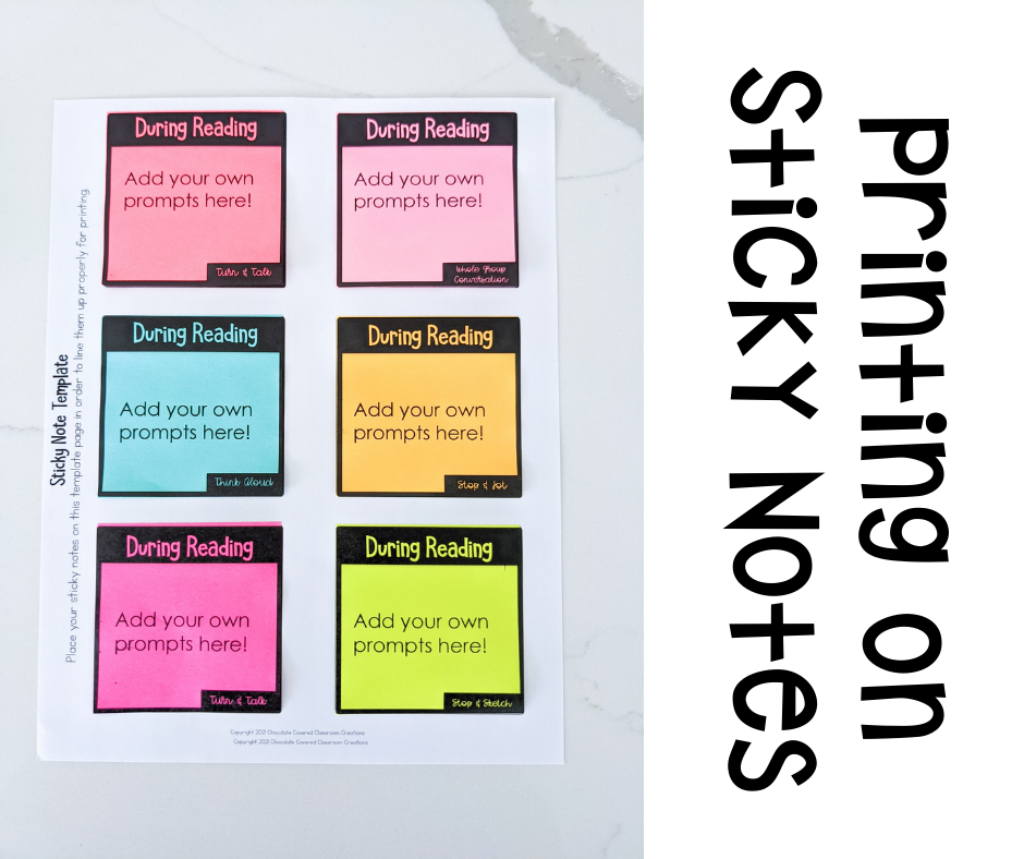 how-to-easily-print-on-sticky-notes-chocolate-covered-classroom-creations