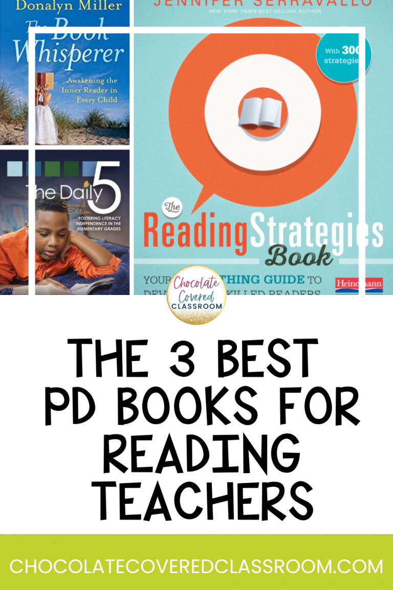 Top 3 Professional Development Books for Teaching Reading - Chocolate ...