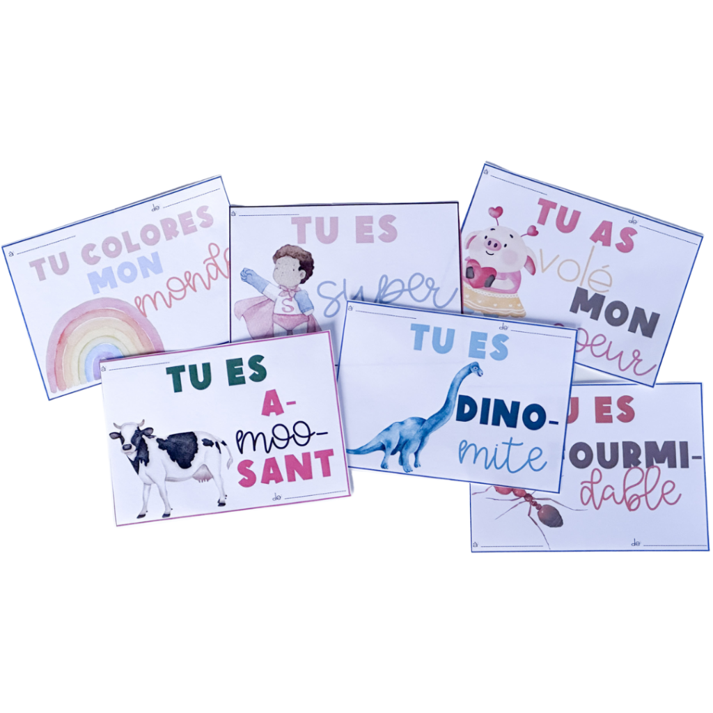 free french valentines for kids