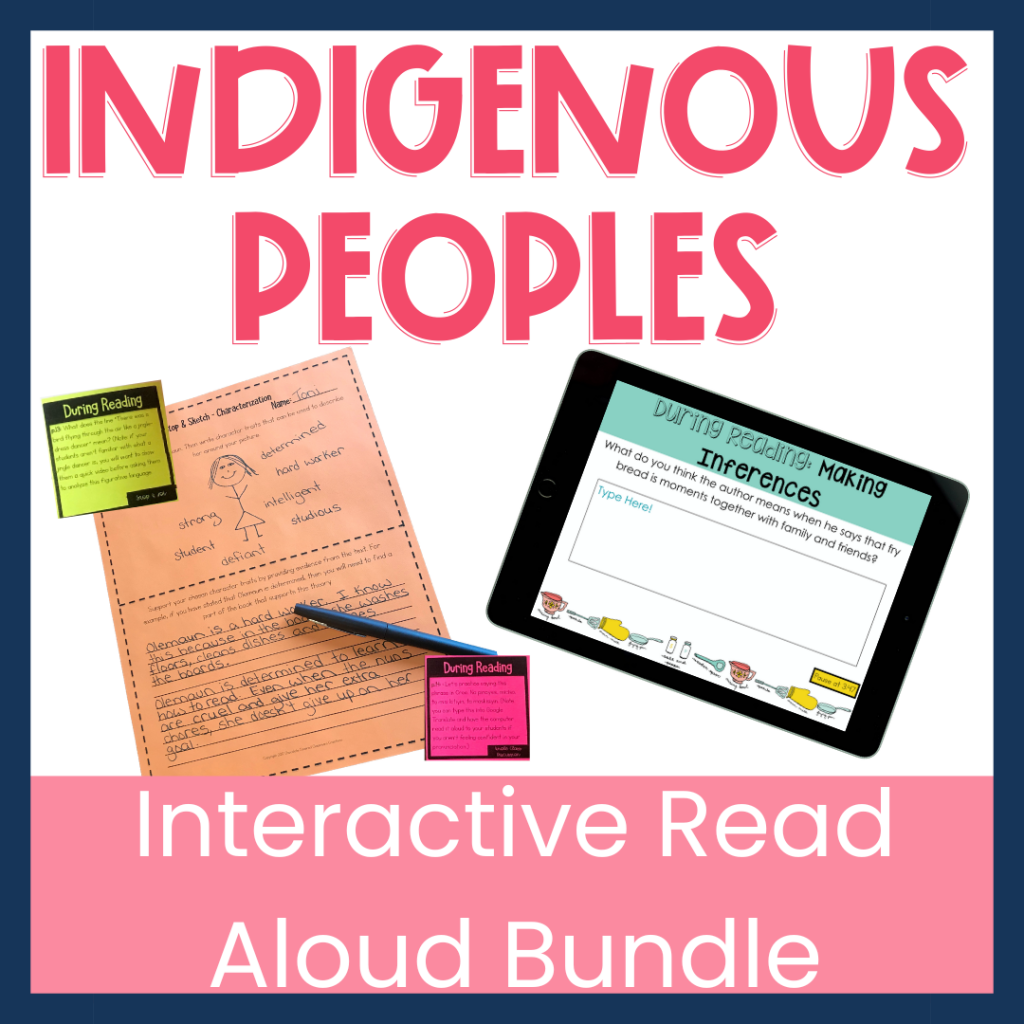 read aloud bundle for national indigenous day