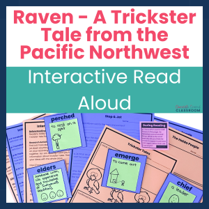 raven a trickster tale from the pacific northwest read aloud activity for the new alberta grade 5 english language arts and literature curriculum